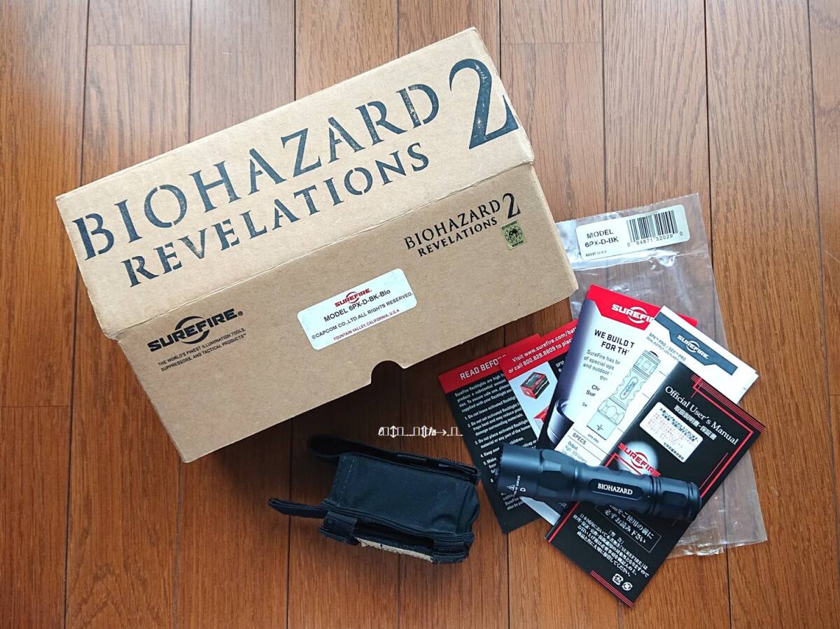 B キャンペーン SUREFIRE 保証書・元箱付属 6PX BIOHAZARD REVELATIONS 2 firstspear 日本限定 バイオハザード 検 シュアファイア