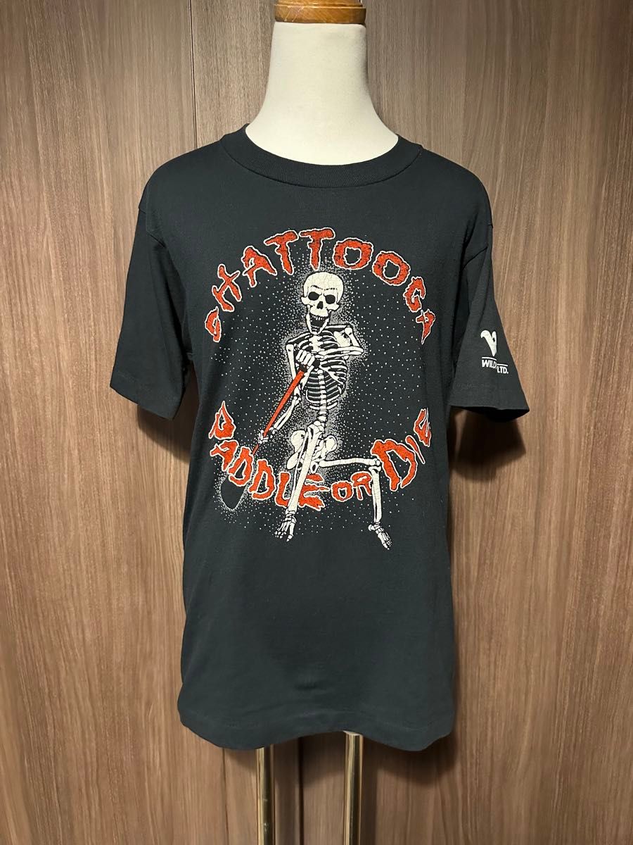 希少 激レア 80~90S USA製 ヴィンテージ スカル パドルTシャツ 希少 激レア 80~90S USA製 ヴィンテージ スカル パドルTシャツ