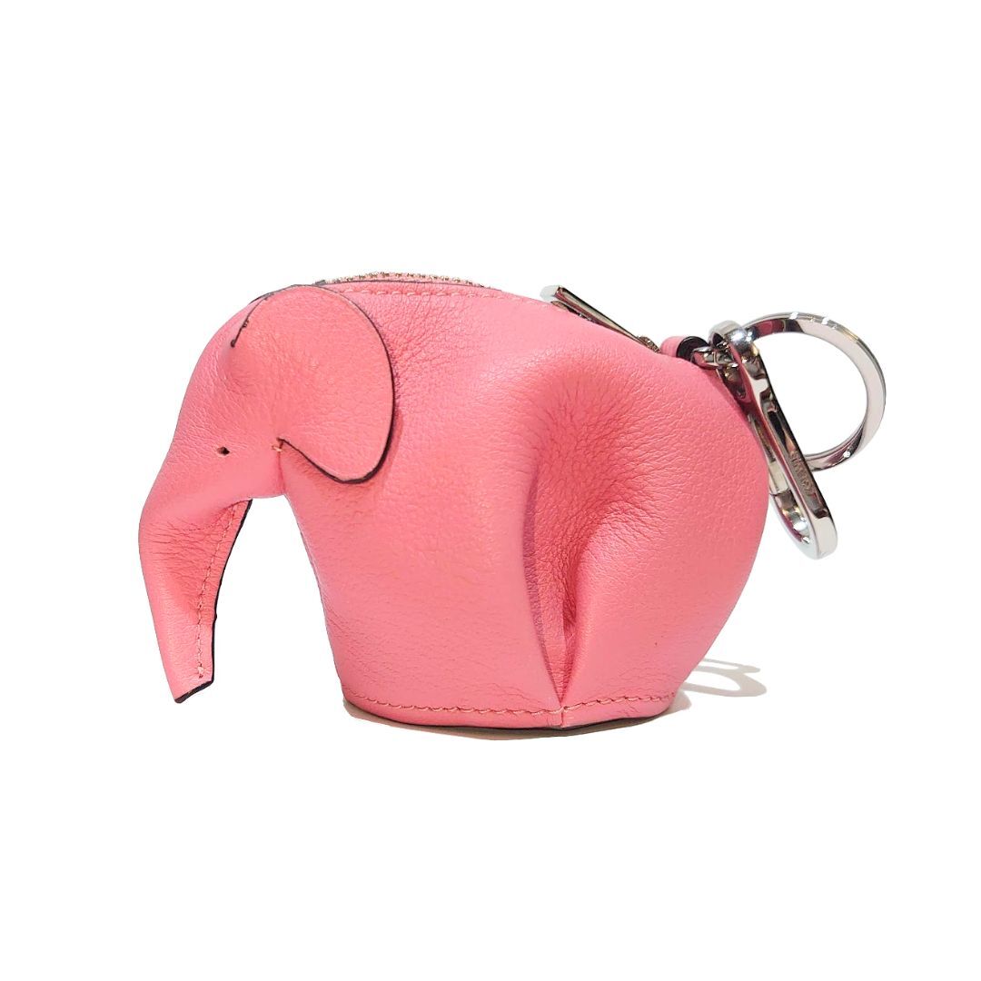 鑑定済】【ほぼ未使用】LOEWE ロエベ エレファント チャーム 鑑定済】【ほぼ未使用】LOEWE ロエベ エレファント チャーム