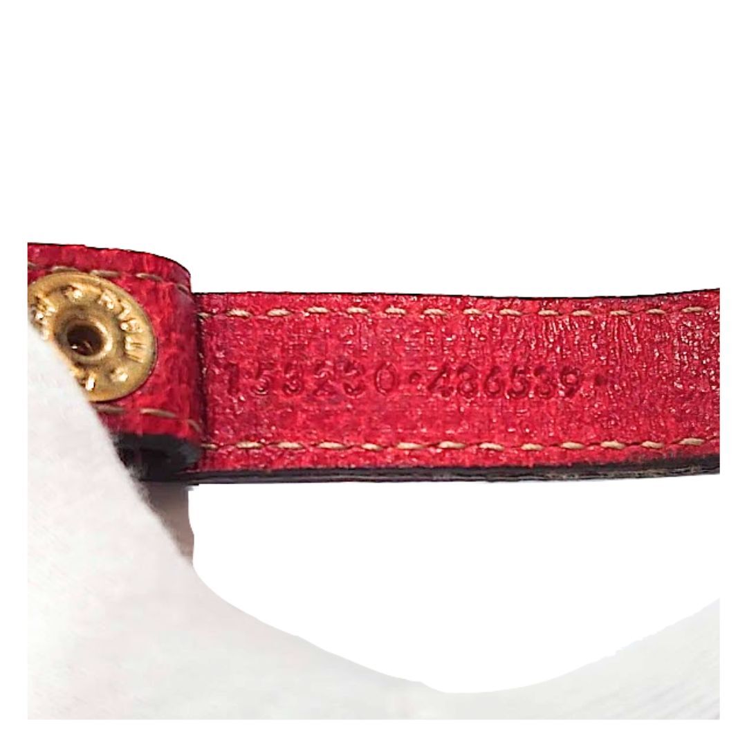 鑑定済】GUCCI グッチ ネックストラップ ネックホルダー ハート 鑑定済】GUCCI グッチ ネックストラップ ネックホルダー ハート