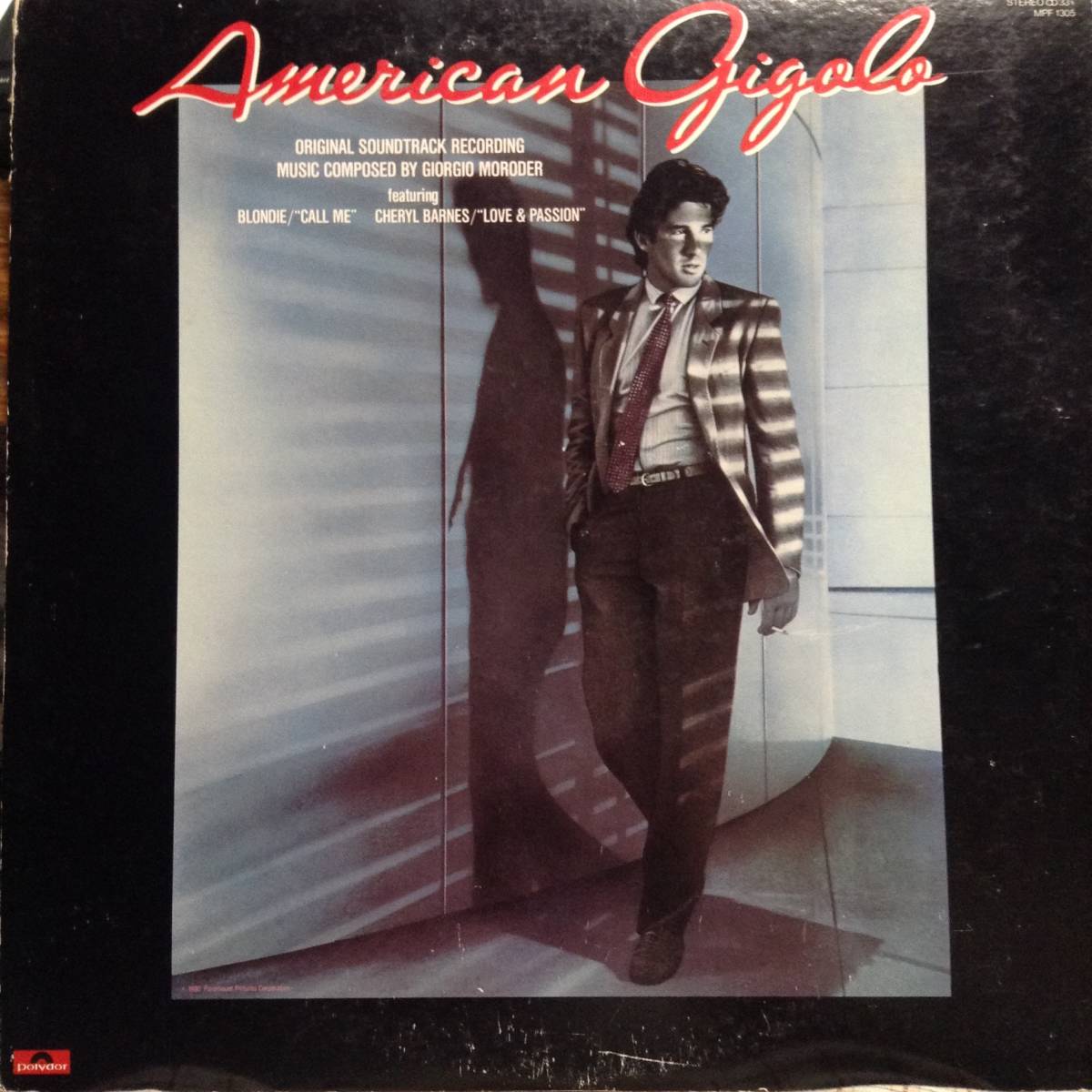  american *jigoro| original * soundtrack (joru geo *moroda-, Blondie -) (LP record ) American Gigolo|Giorgio Moroder