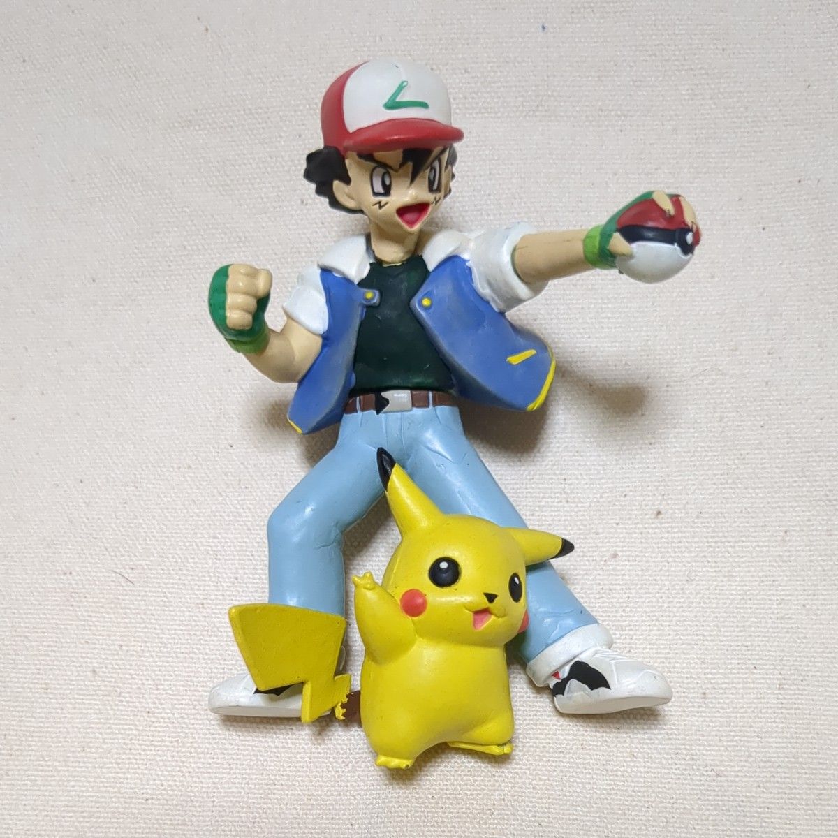 ポケモン・サトシとピカチュウ(フィギュア)・シール・複製 ポケモン・サトシとピカチュウ(フィギュア)・シール・複製