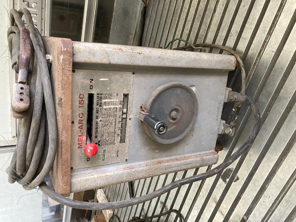 MEL-ARC 150 MITSUBISHI AC ARC WELDER 交流アーク ? 溶接機 MEL-ARC 150 MITSUBISHI AC ARC WELDER 交流アーク ? 溶接機