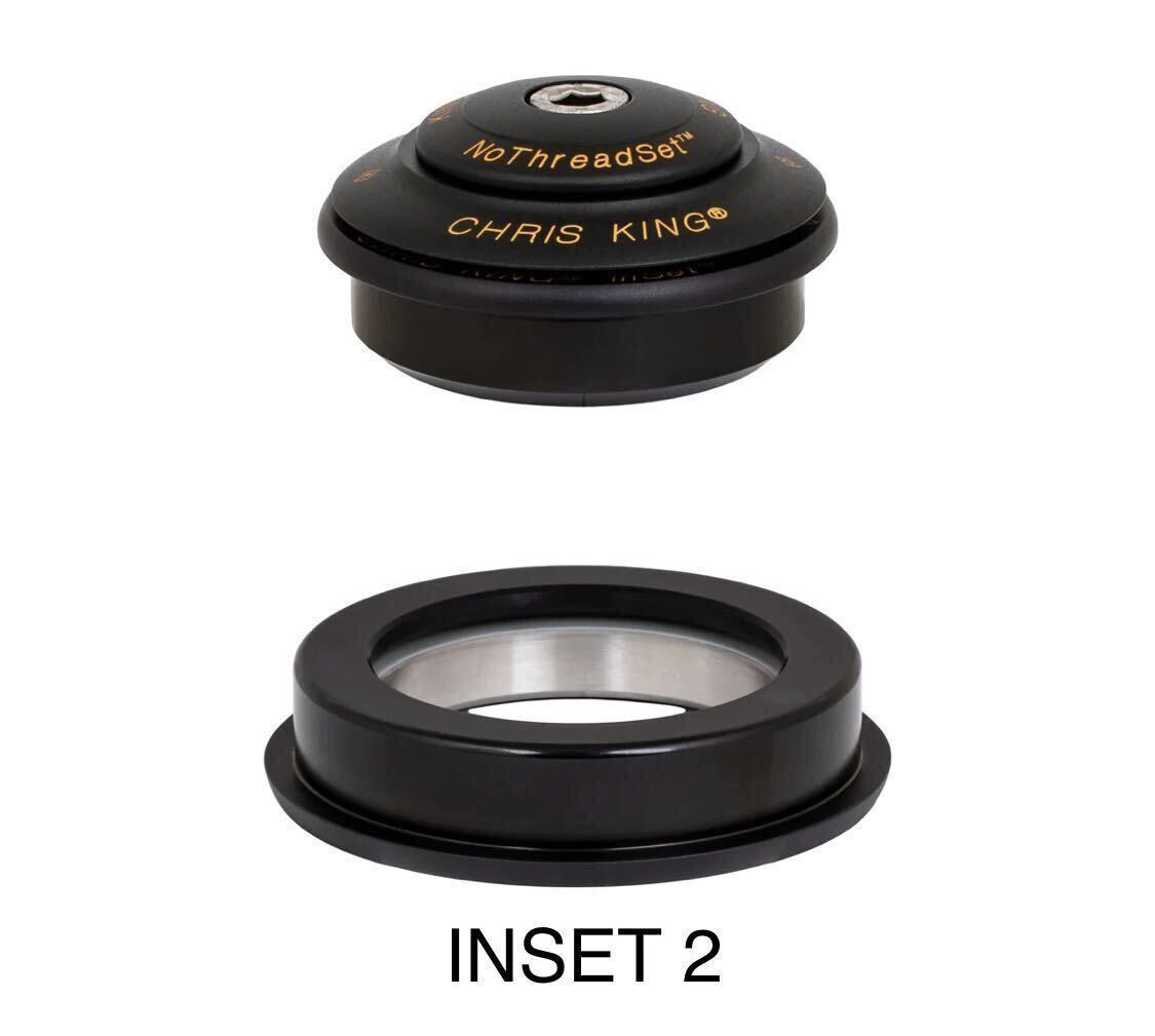 Two tone Chris king inset2クリスキング インセット2 ヘッドパーツ