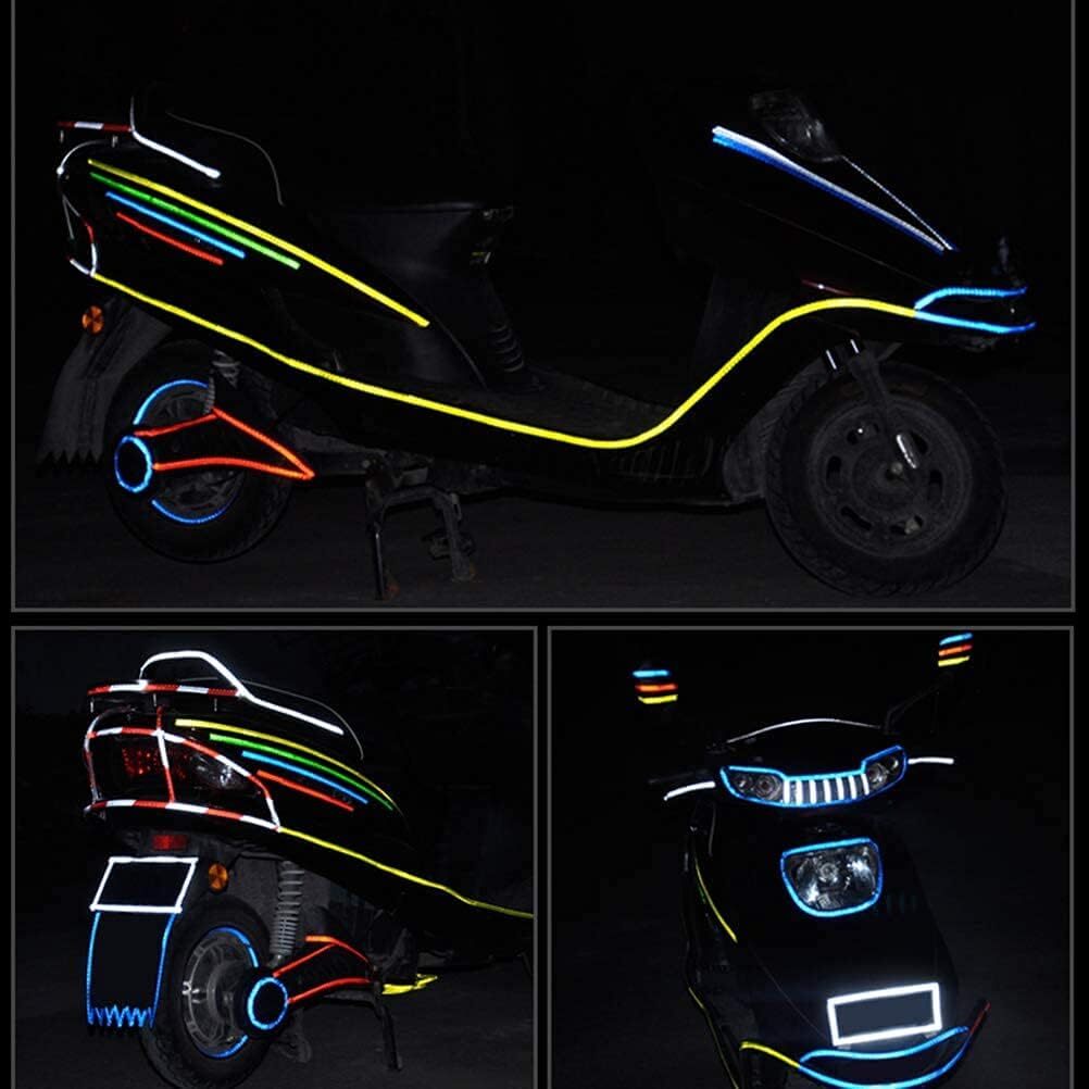  high luminance fluorescence reflection tape reflection seal reflection seat reflection sticker safety reflection tape safety reflection seal safety sign bicycle motorcycle tiger 