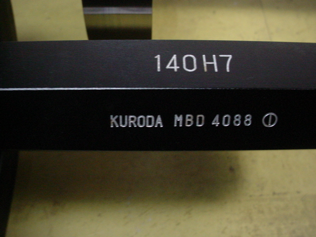 Φ140H7 栓ゲージ 中古品 1140 Φ140H7 栓ゲージ 中古品 1140