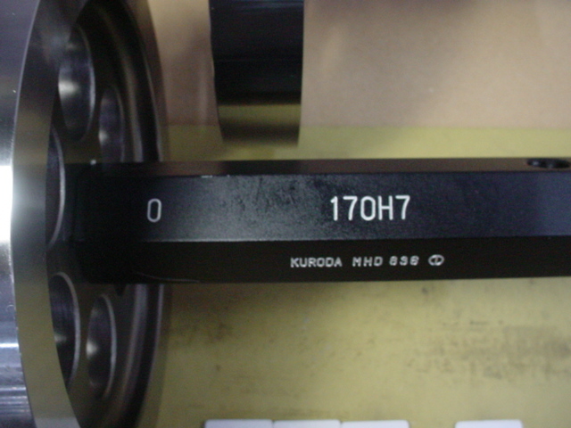 Φ170H7 栓ゲージ 中古品 1170 基準器、ゲージ Φ170H7 栓ゲージ 中古品 1170 基準器、ゲージ