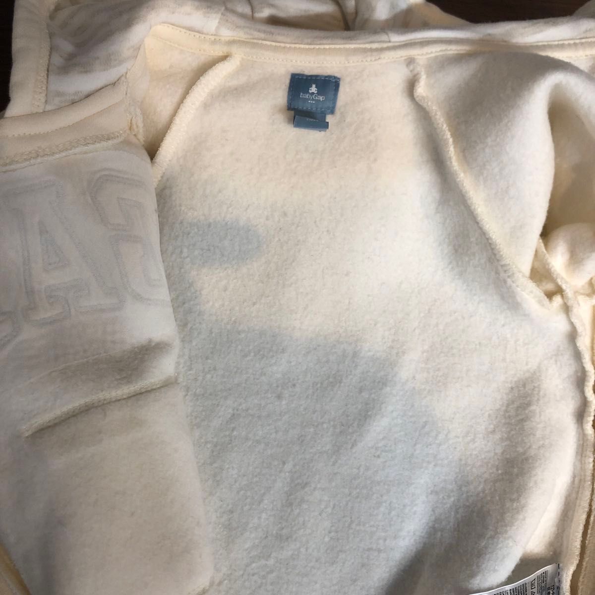 Baby GAP 裏起毛ロンパース　サイズ80cm