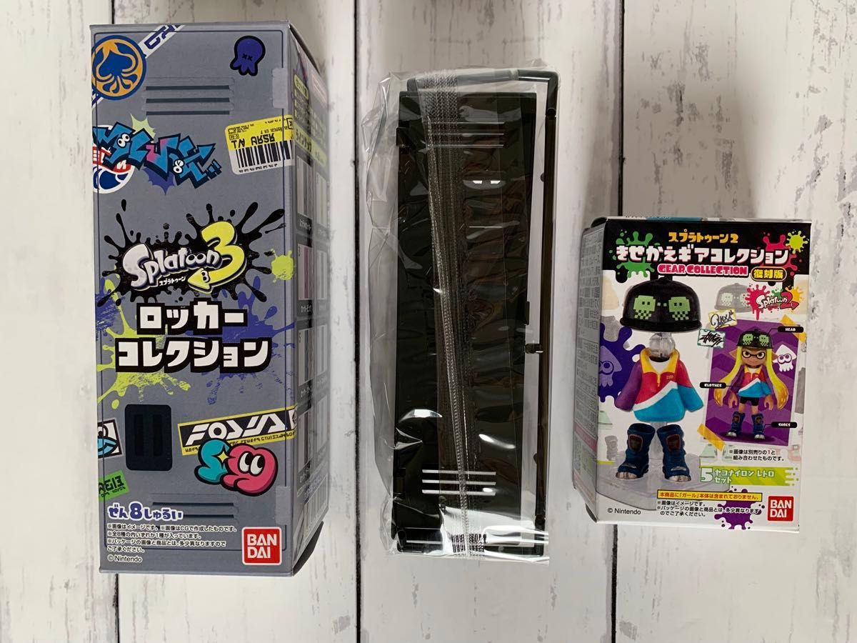 スプラトゥーン3 ロッカーコレクション【ブラック】&スプラ スプラトゥーン3 ロッカーコレクション【ブラック】&スプラ