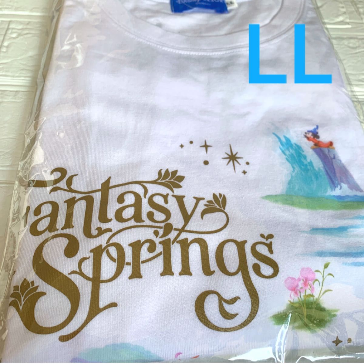 ディズニーシー限定 ファンタジースプリングス Tシャツ M L LL