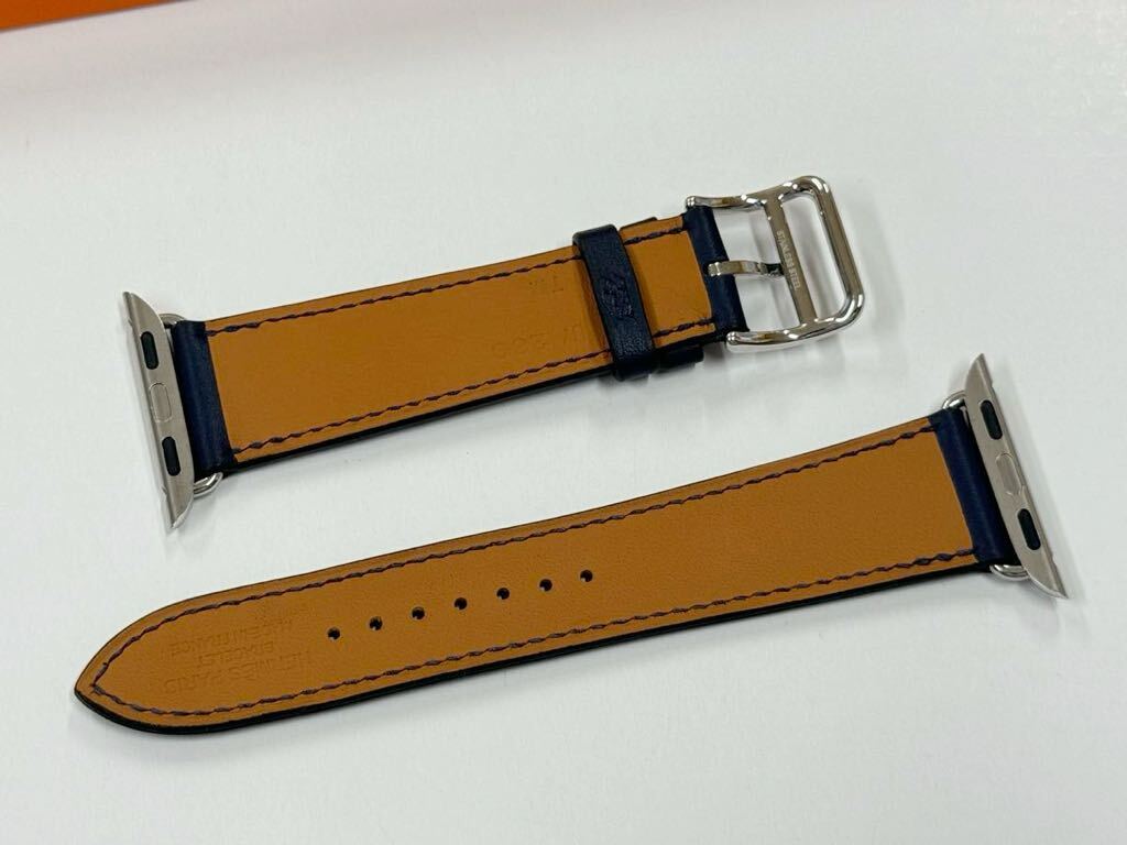 即決 ほぼ未使用 Apple Watch Hermes 41mm 40mm ネイビー 即決 ほぼ未使用 Apple Watch Hermes 41mm 40mm ネイビー