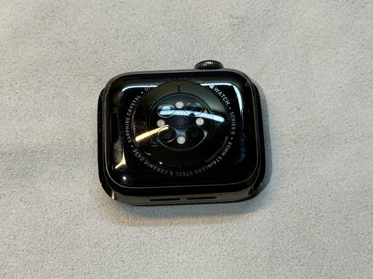 即決 Apple watch Series6 40mm グラファイトステンレス GPS+ 即決 Apple watch Series6 40mm グラファイトステンレス GPS+