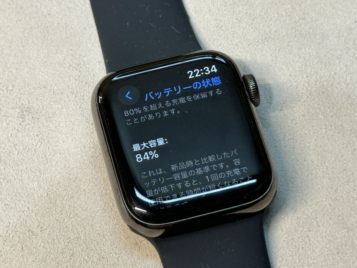 即決 Apple watch Series6 40mm グラファイトステンレス GPS+ 即決 Apple watch Series6 40mm グラファイトステンレス GPS+