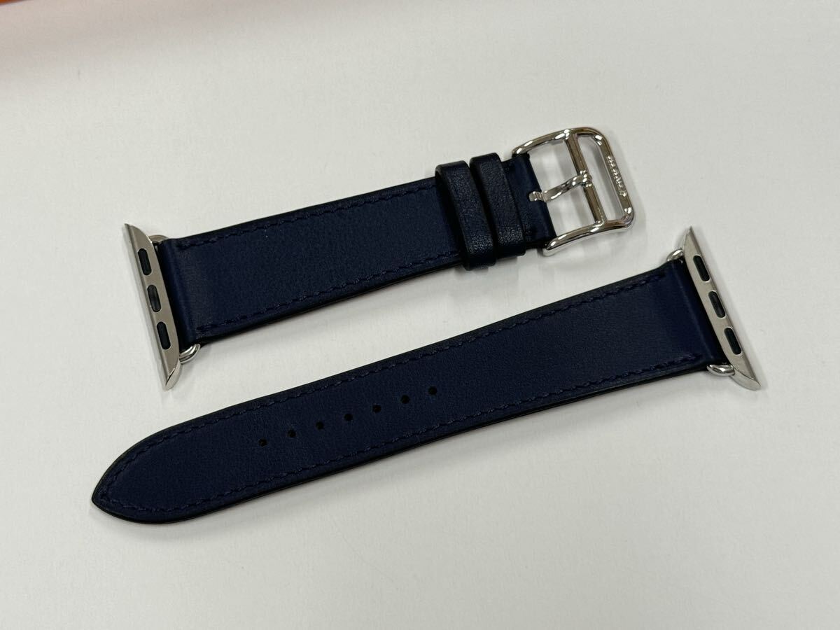 即決 ほぼ未使用 Apple Watch Hermes 41mm 40mm ネイビー 即決 ほぼ未使用 Apple Watch Hermes 41mm 40mm ネイビー
