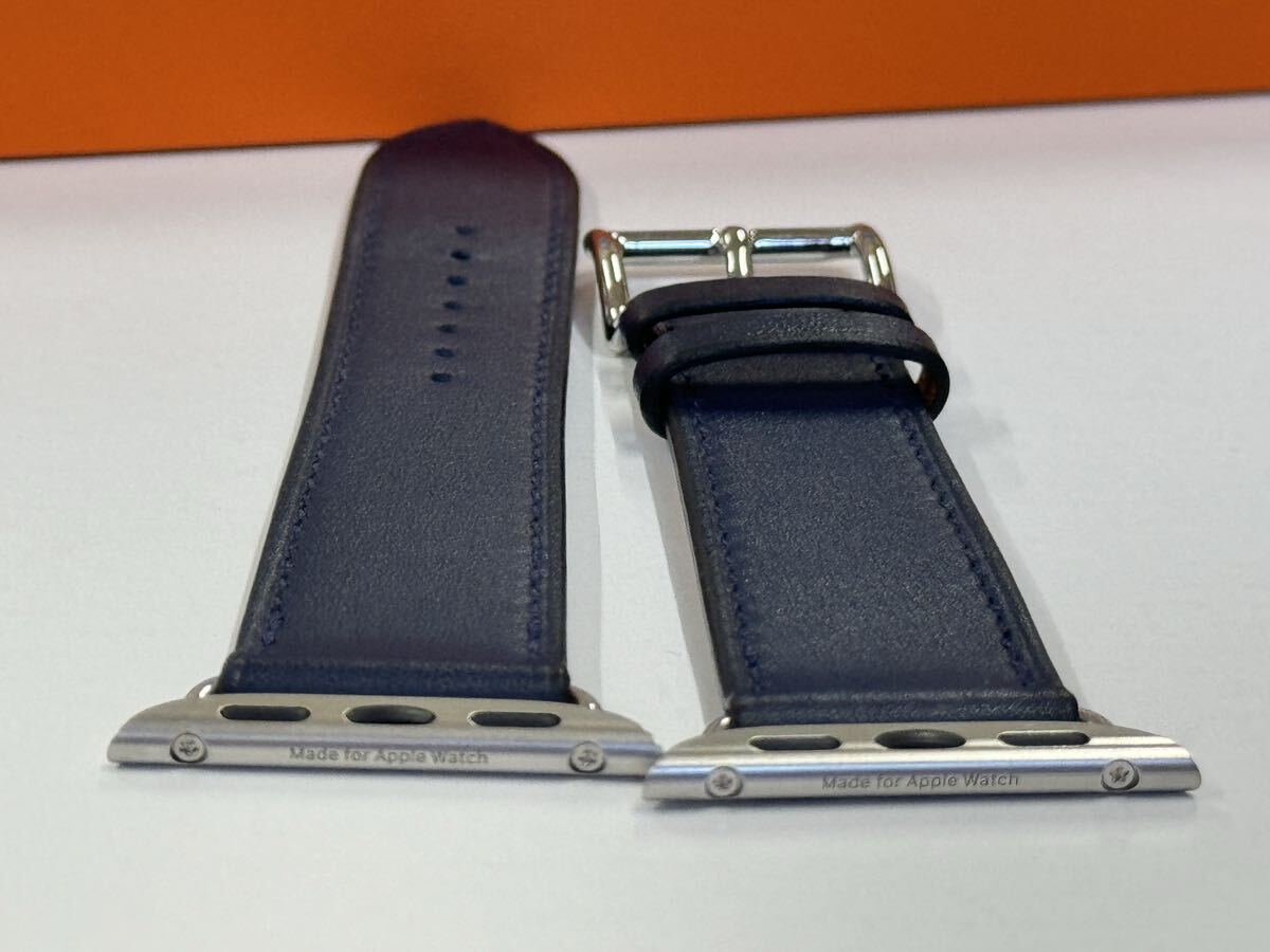 即決 ほぼ未使用 Apple Watch Hermes 41mm 40mm ネイビー 即決 ほぼ未使用 Apple Watch Hermes 41mm 40mm ネイビー