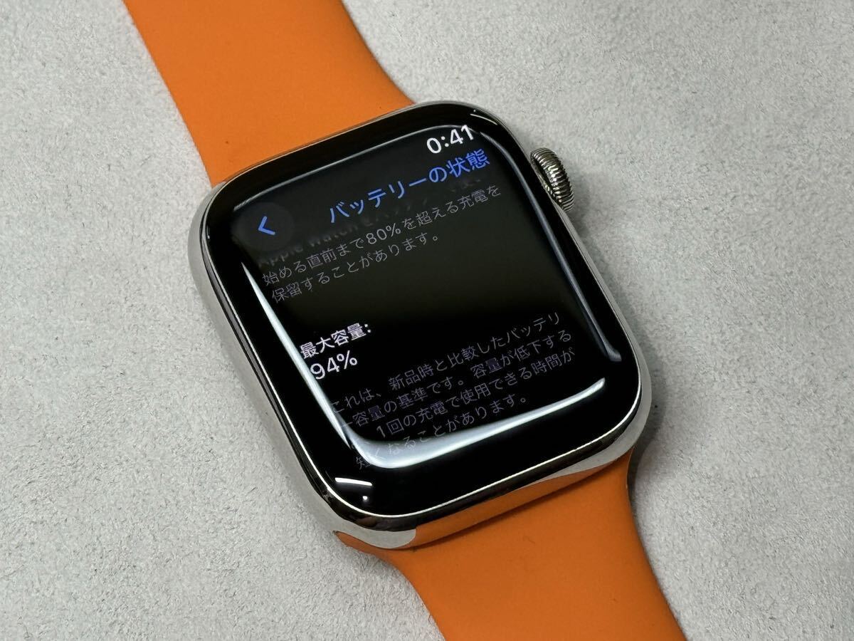 即決 美品 Apple Watch series7 HERMES 45mm アップルウォッチ 即決 美品 Apple Watch series7 HERMES 45mm アップルウォッチ
