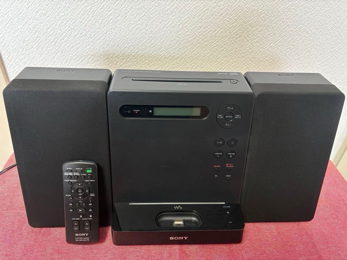 SONY CMT-V3(B) (HCD-V3)CDコンポ ウォークマンドック SONY CMT-V3(B) (HCD-V3)CDコンポ ウォークマンドック