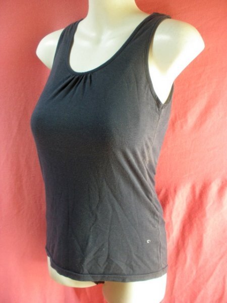 USED tank top size S navy blue color 