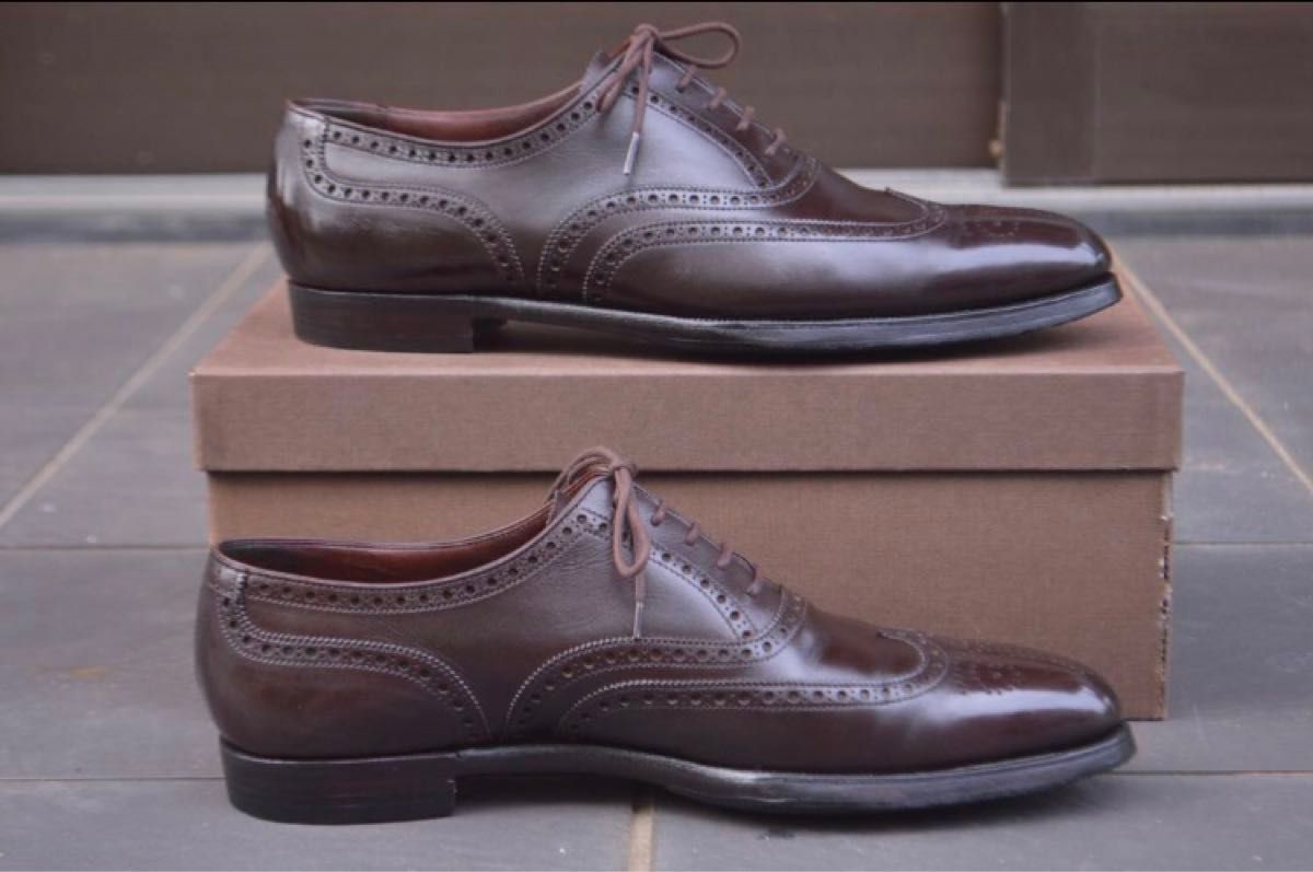 CROCKETT&JONES MERCER ハンドグレード 7 5D ダークブラウン CROCKETT&JONES MERCER ハンドグレード 7 5D ダークブラウン