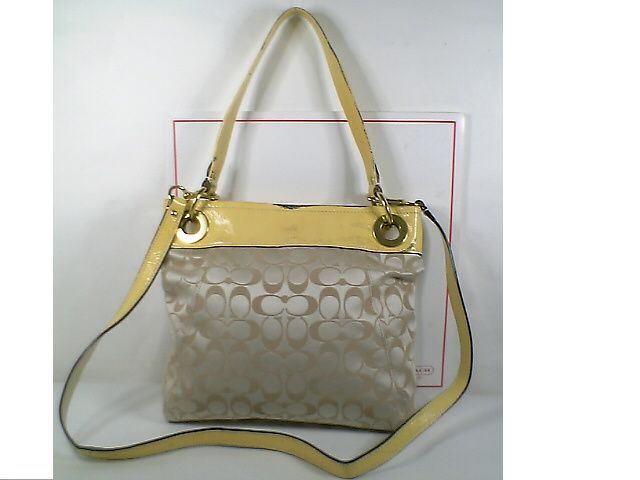 *COACH Coach * exceedingly stylish . pretty!ashu Ray shoulder ..| diagonal ..|2WAY shoulder bag F17599# charm & shoulder attaching 