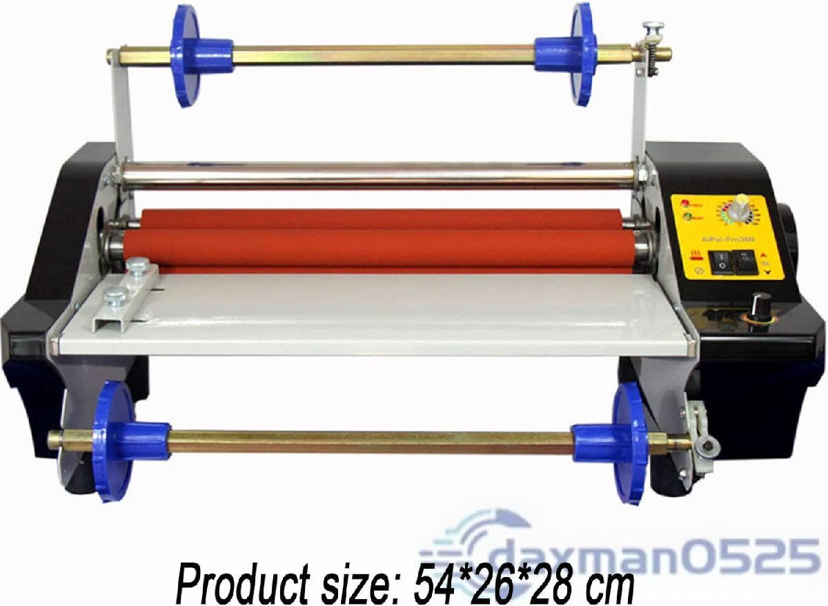  ламинатор hot холодный roll ламинатор 350mm электрический нагрев ламинирование машина одна сторона / двусторонний 4шт.@ ролик бесступенчатая коробка передач A3/A4 бумага соответствует 