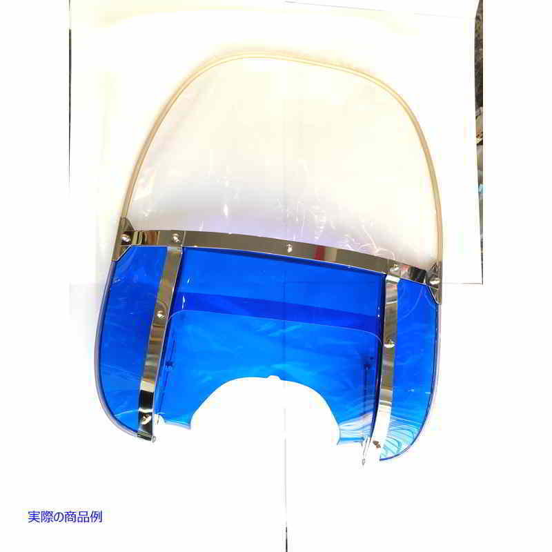 DA4 window shield front blue shovel bread 60-84 FL drug special li tea zWindshield Kit - Blue #DS710318