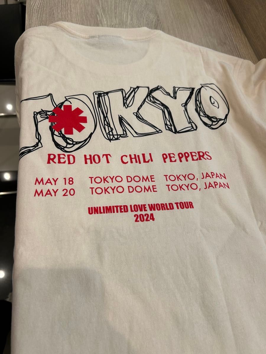 Red Hot Chili Peppers レッチリ東京限定Tシャツ M 未使用品 Red Hot Chili Peppers レッチリ東京限定Tシャツ M 未使用品
