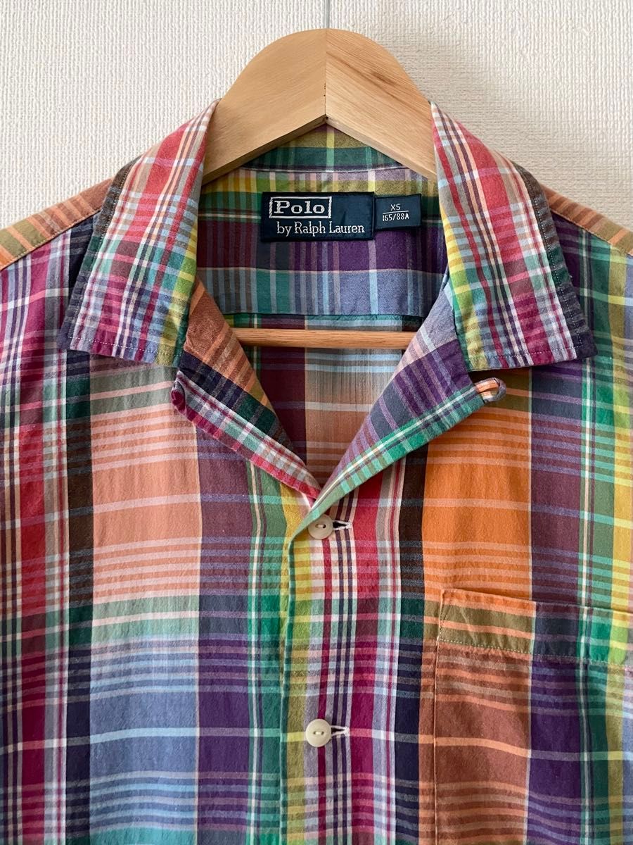 POLOラルフローレン マドラスチェック 開襟シャツ XS|Yahoo POLOラルフローレン マドラスチェック 開襟シャツ XS|Yahoo