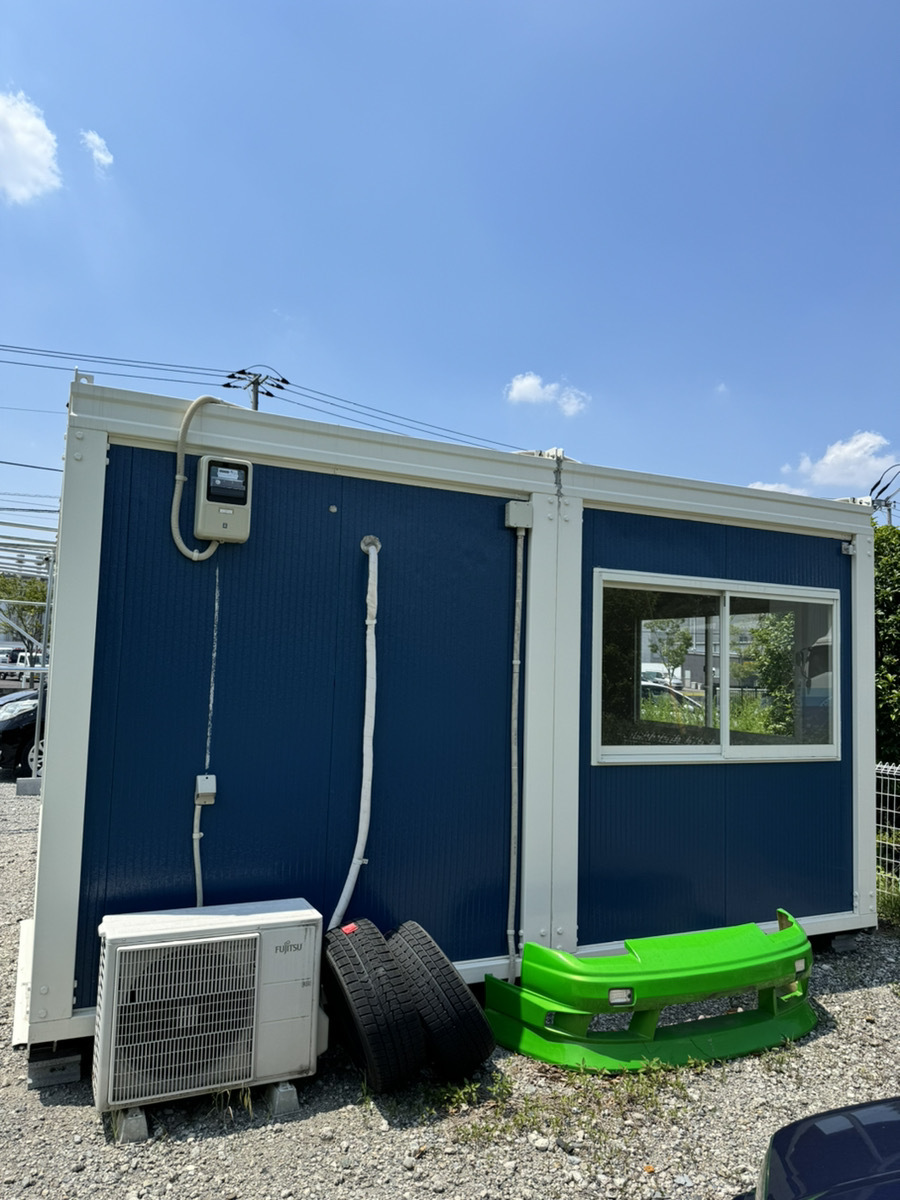 112500円 □埼玉発□中古美品□2連棟 ユニットハウス 8坪(16帖 112500円 □埼玉発□中古美品□2連棟 ユニットハウス 8坪(16帖