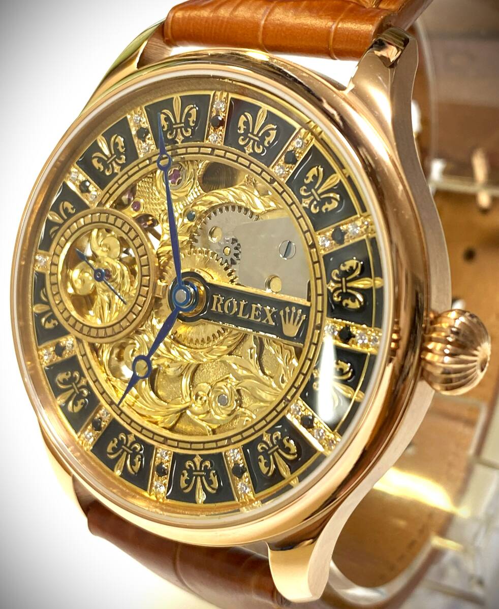 【激安アウトレット!】 華麗な免品【ロレックス/ROLEX】豪華彫金/スケルトン/1946年/手 その他
