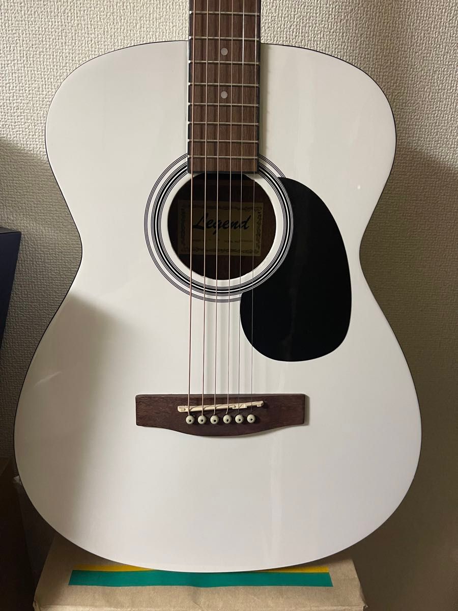 アコースティックギター 初心者セット 入門 6点 Legend FG-15 WH アコースティックギター 初心者セット 入門 6点 Legend FG-15 WH