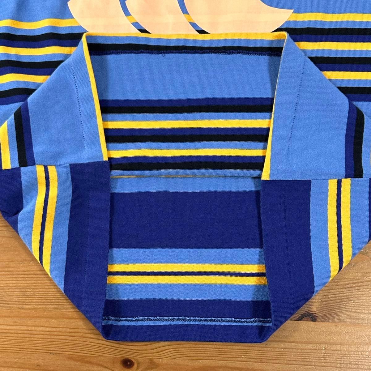 CANTERBURY カンタベリー マルチカラー ボーダー ラガーシャツ CANTERBURY カンタベリー マルチカラー ボーダー ラガーシャツ