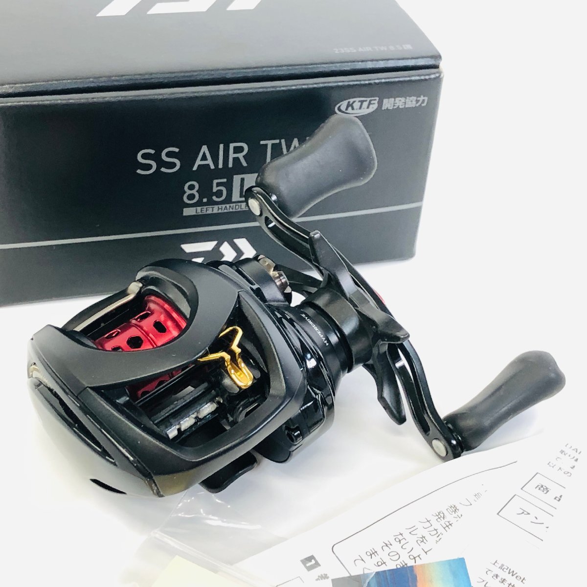注目ショップ 日本製 Japan in Made バス釣り ベイトフィネス DAIWA | 左巻き ベイトリール 8.5L TW AIR SS 23 ダイワ K KTF BassFishing Reel Fishing ダイワ