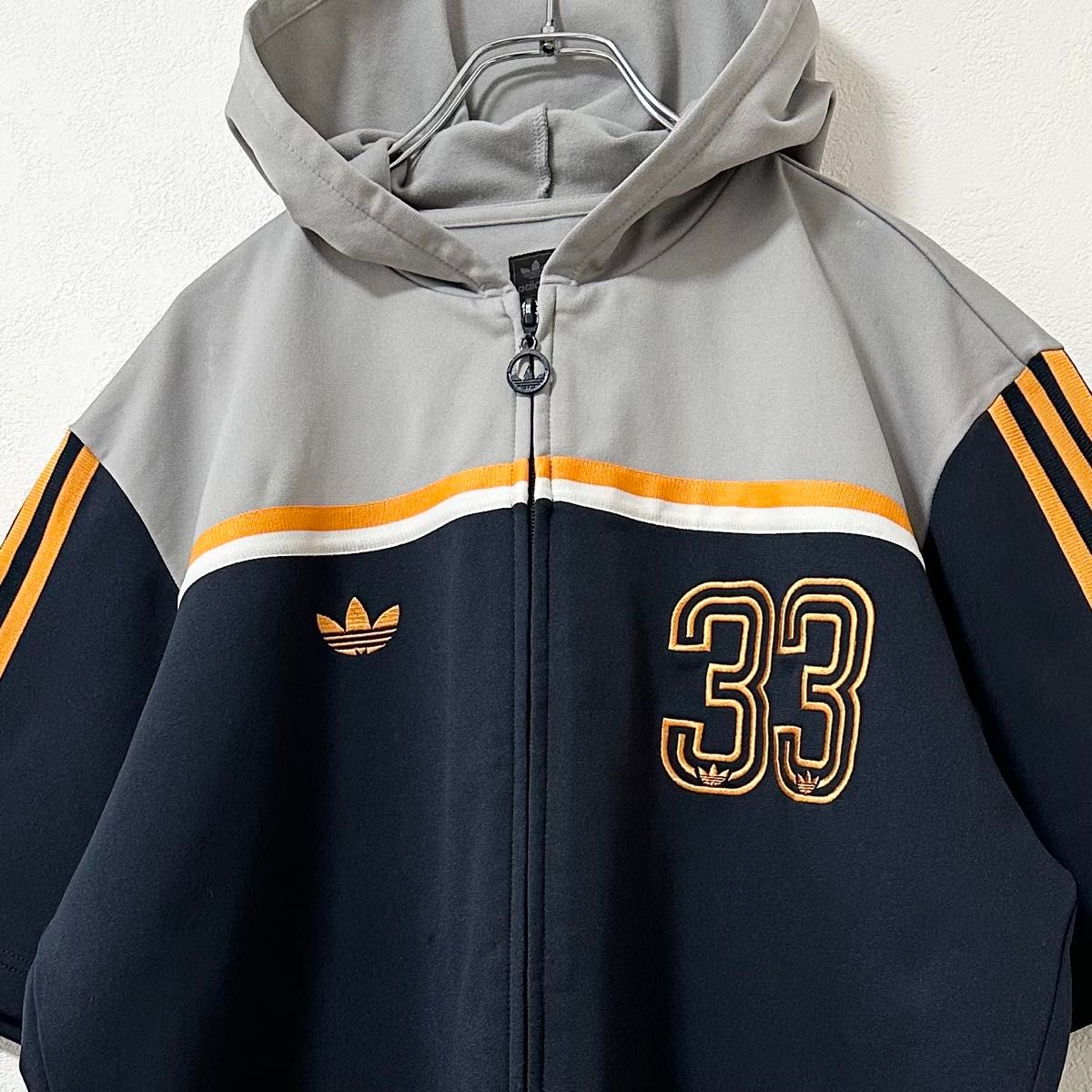 ri 00s adidas originals トラックジャケットパーカー 00s adidas/アディダス 半袖ジャージ/トラックジャケット