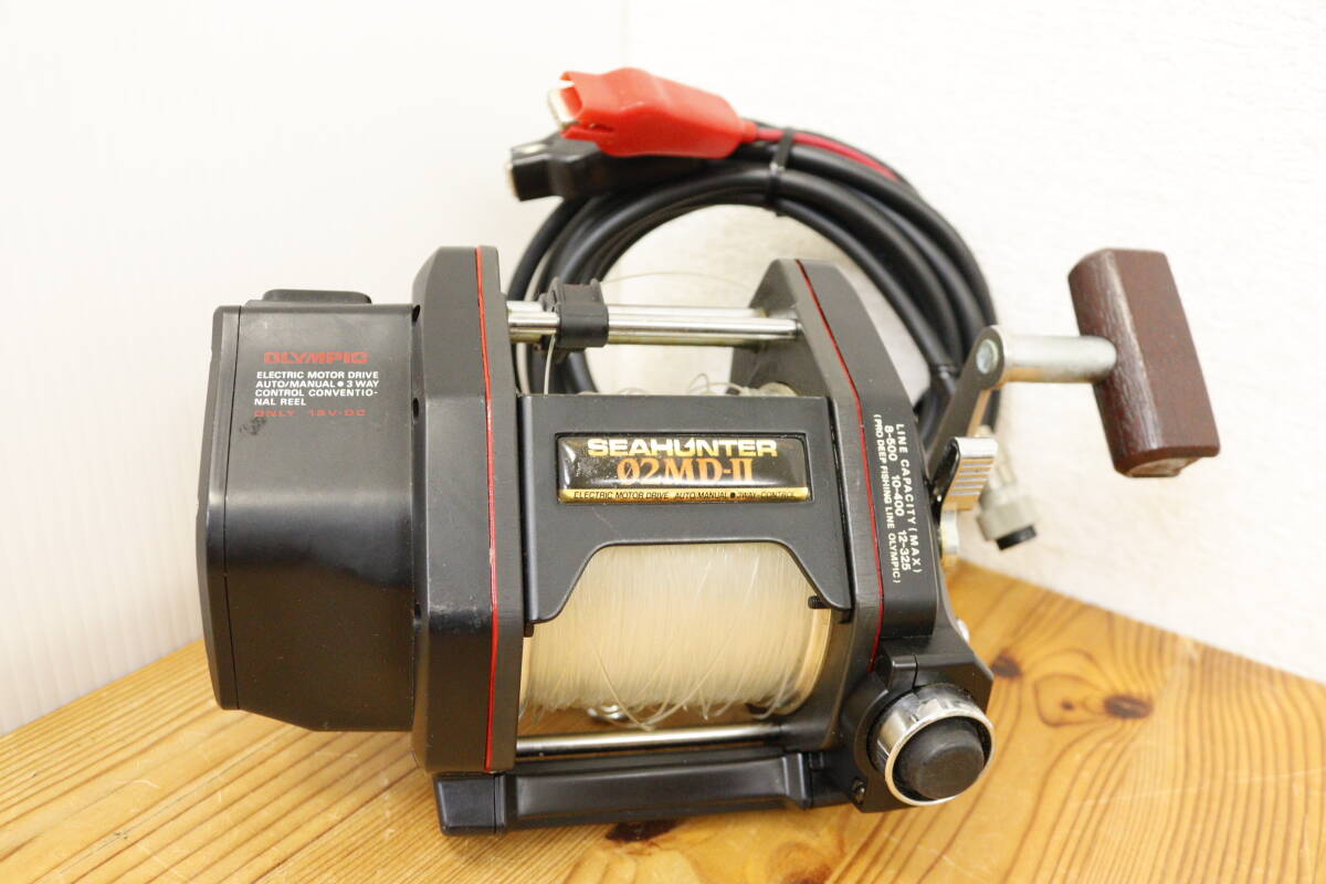 OLYMPIC オリムピック SEAHUNTER シーハンター 02MD-II 電動リール 釣り具 釣具 7K762