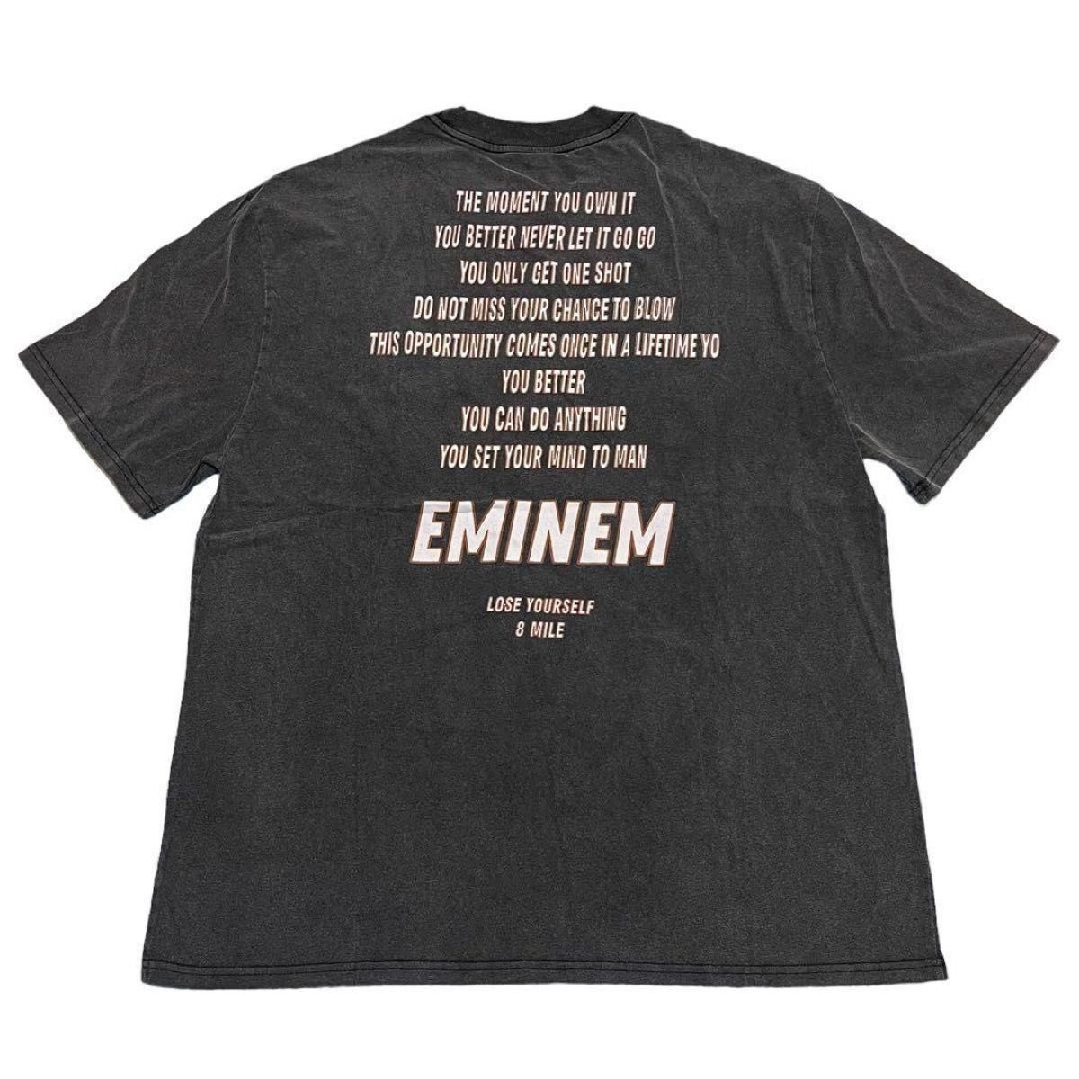 EMINEM エミネム 8マイル 8Mile プリント Tシャツ ブラック M EMINEM エミネム 8マイル 8Mile プリント Tシャツ ブラック M