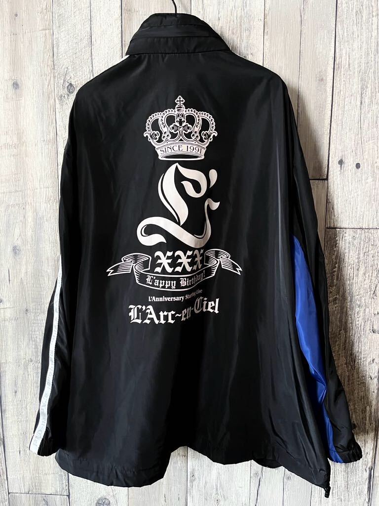 送料込み即決 L'Arc~en~Ciel ジップアップジャケット XXX 送料込み即決 L'Arc~en~Ciel ジップアップジャケット XXX