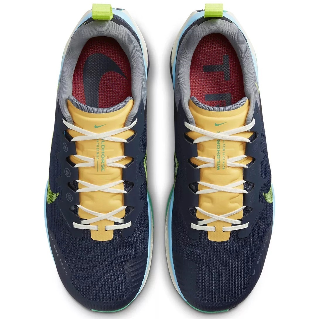 ■ナイキ リアクト ワイルドホース 8 オブシディアン/ボルト/クールグレー 新品 27.5cm US9.5 NIKE REACT WILDHORSE 8 DR2686-400