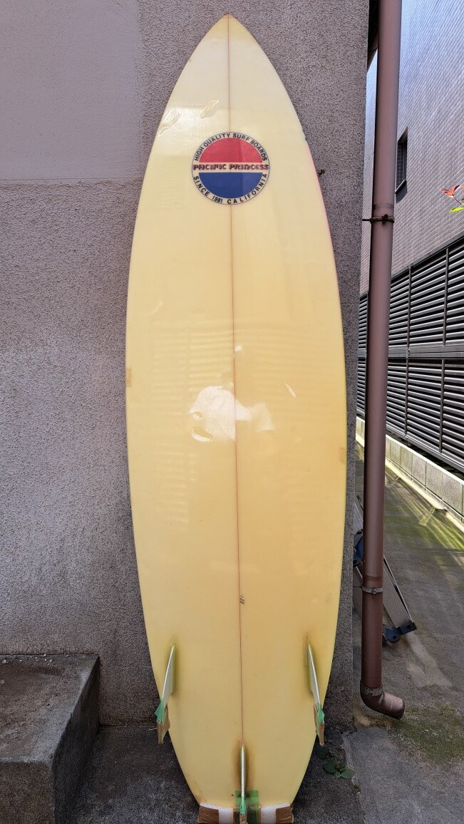 5250円 サーフボード、PACIFIC PRINCESS、実寸187㎝ 初級~中級 5250円 サーフボード、PACIFIC PRINCESS、実寸187㎝ 初級~中級