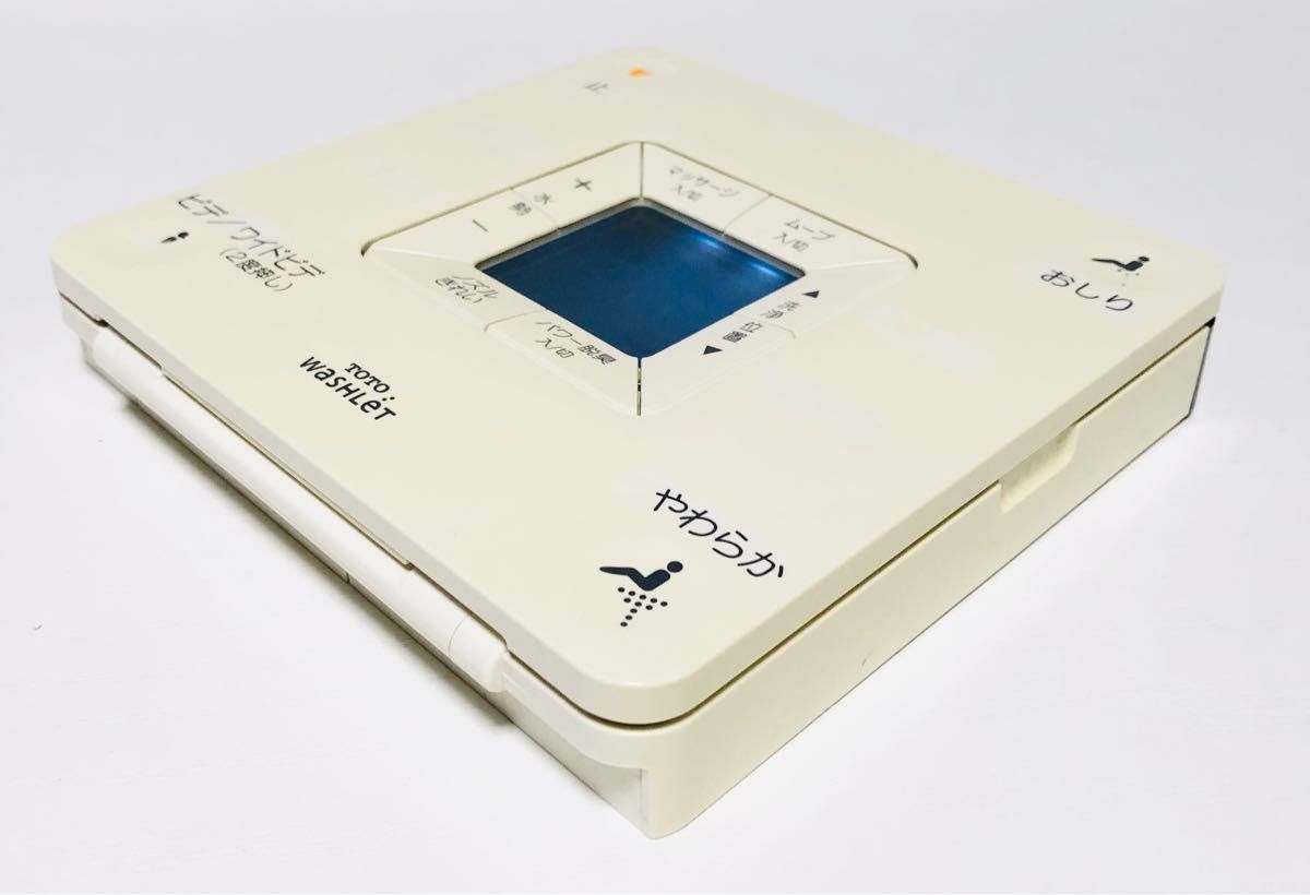 動作品 TOTOウォシュレット リモコン アイボリー 通電 赤外線 動作品 TOTOウォシュレット リモコン アイボリー 通電 赤外線