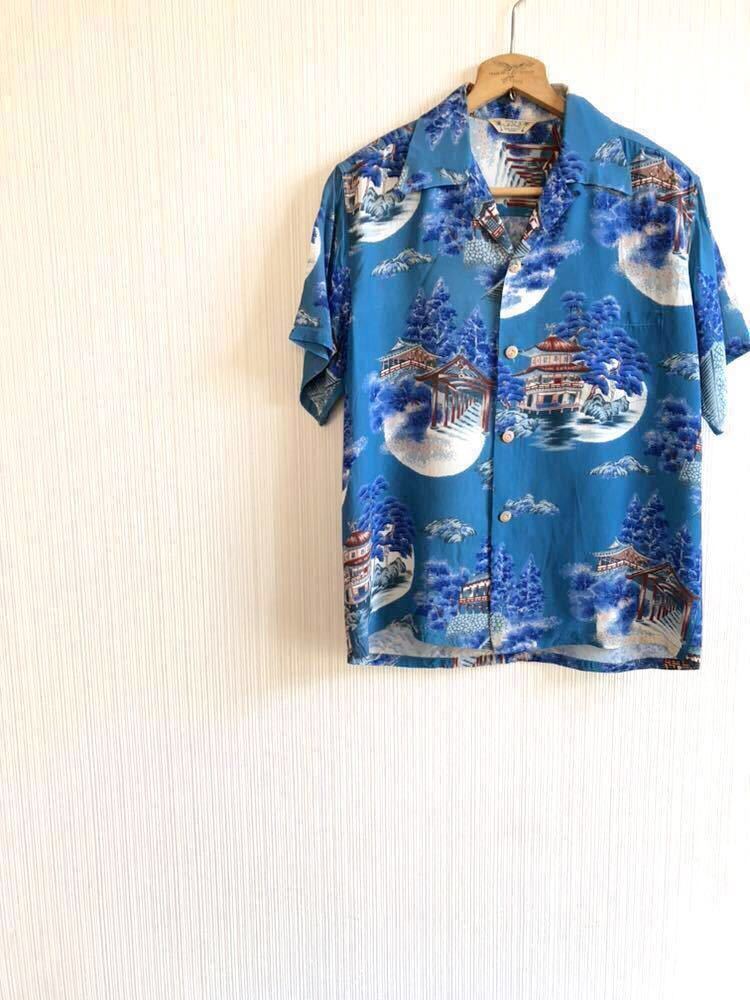 40s50s VINTAGE 京都製 Scott of Hawaii スコットオブハワイ 和 40s50s VINTAGE 京都製 Scott of Hawaii スコットオブハワイ 和