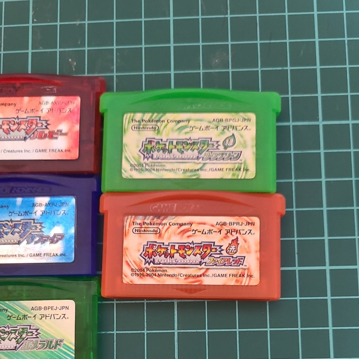 ポケモン ルビー サファイア エメラルド リーフグリーン ポケモン ルビー サファイア エメラルド リーフグリーン