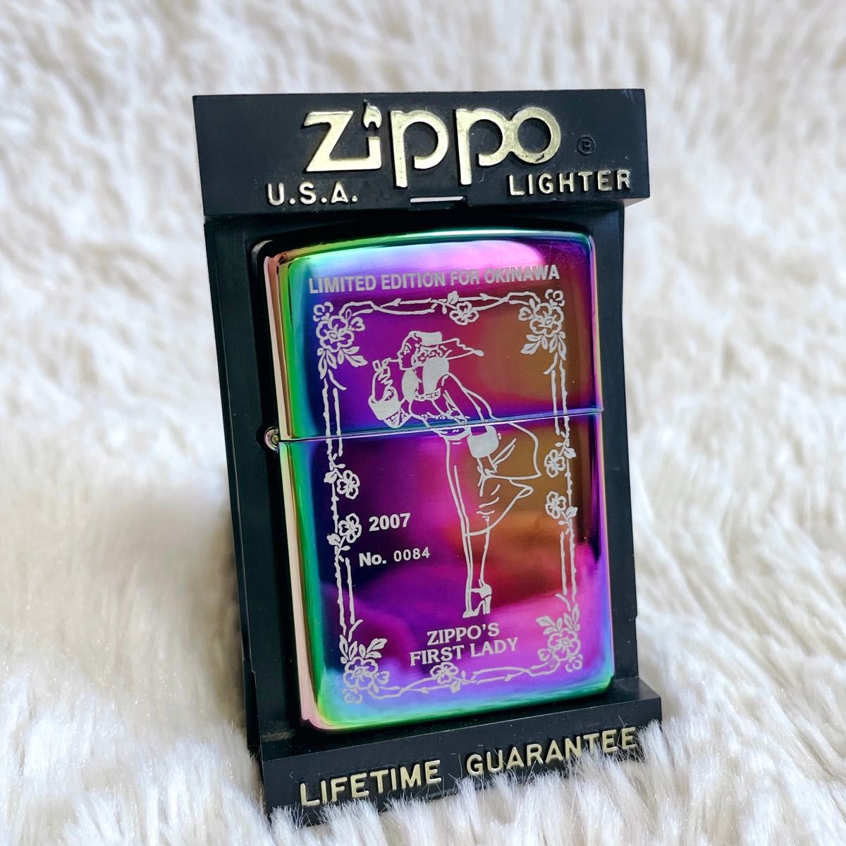 人気激安 ファーストレディ 激レア 希少 美品 ウィンディ ジッポー ZIPPO タウン&カントリー
