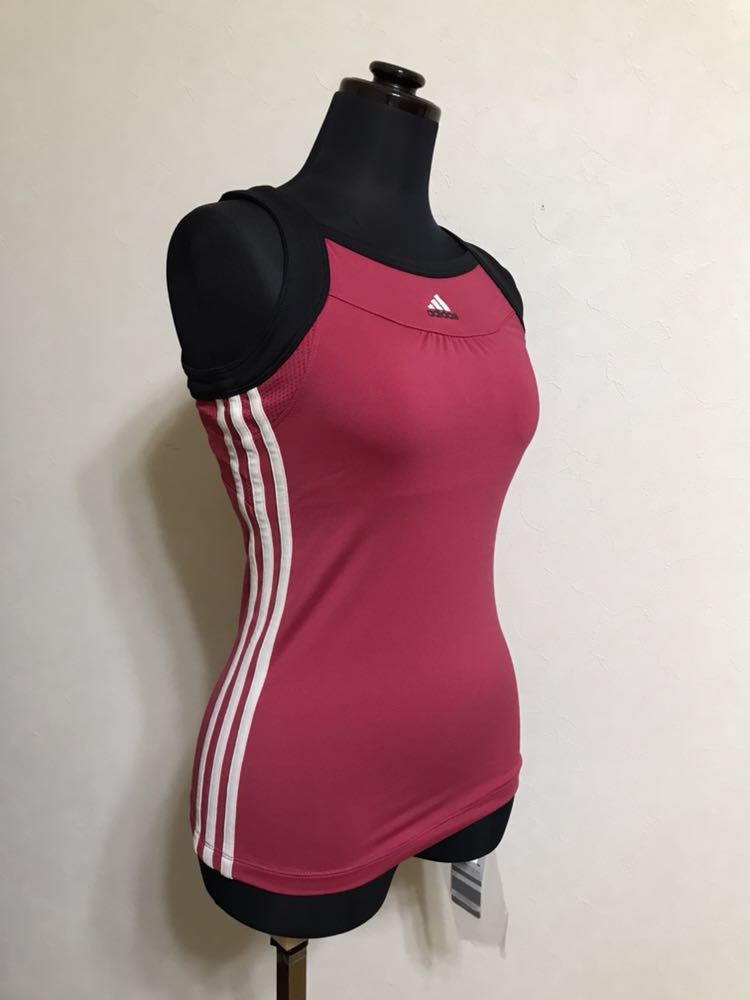 【新品】 adidas climacool ACTIVE TANKTOP アディダス クライマクール アクティブ レディース タンクトップ サイズS フィットネス ヨガ_画像8