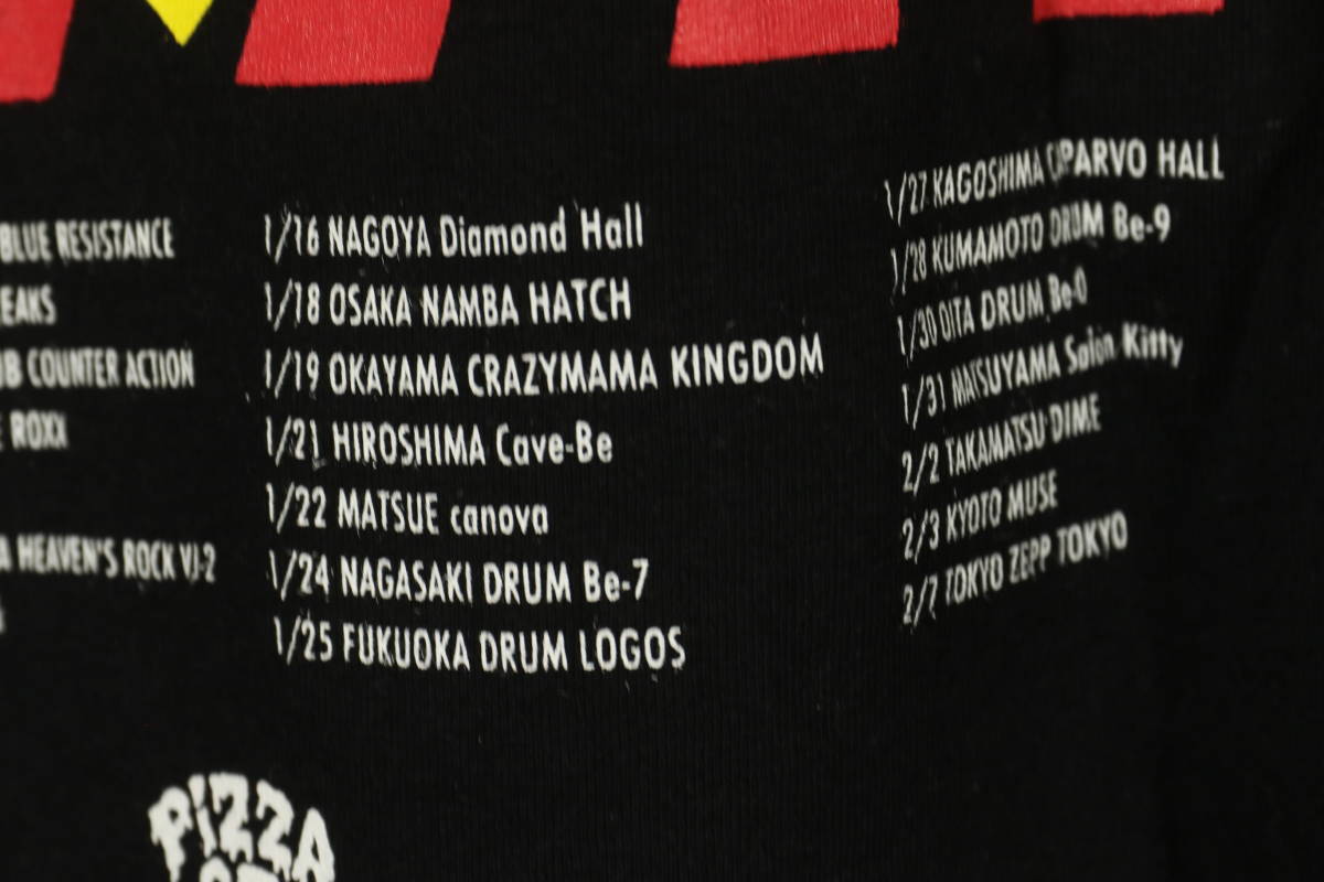  несколько раз "надеты" Ken yokoyama BEST WISHES TOUR футболка M размер ширина гора . товары PIZZA OF DEATH - стул taHi-STANDARD