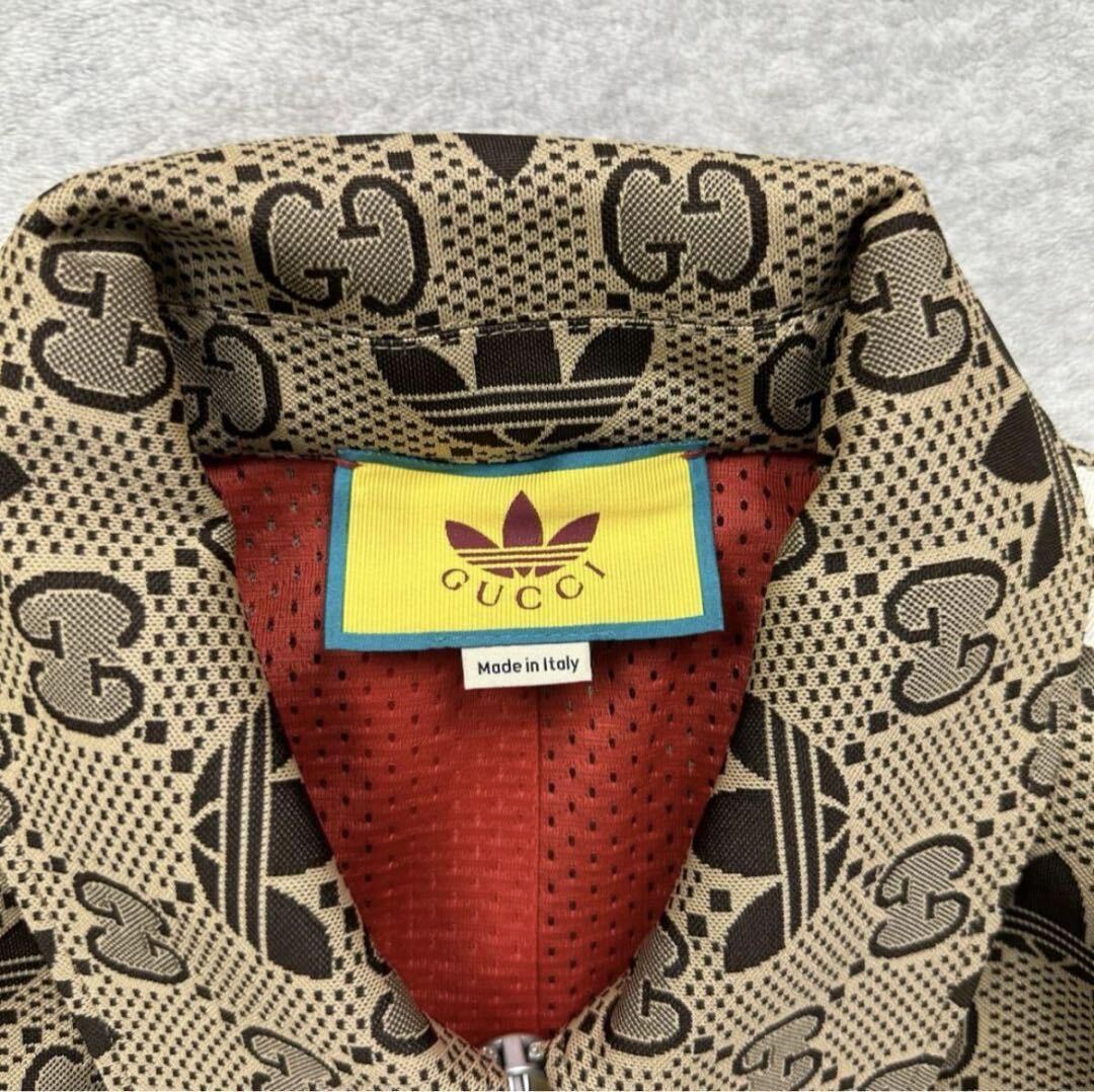 XSサイズ 新品未使用 GUCCI adidas 総柄 ジャケット グッチ XSサイズ 新品未使用 GUCCI adidas 総柄 ジャケット グッチ