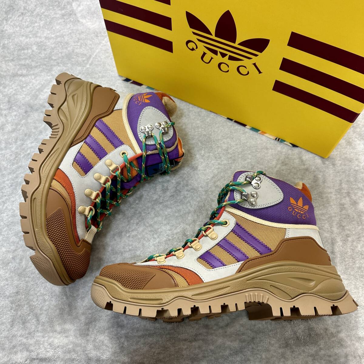 40 5サイズ 新品未使用 GUCCI adidas 27 5cm相当 グッチ 40 5サイズ 新品未使用 GUCCI adidas 27 5cm相当 グッチ