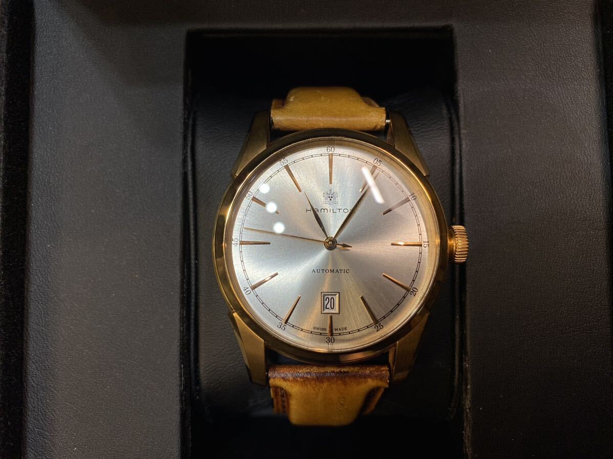 HAMILTON H42 445 551 Champain Gold Automatic Watch | eBay HAMILTON H42 445 551 Champain Gold Automatic Watch | eBay