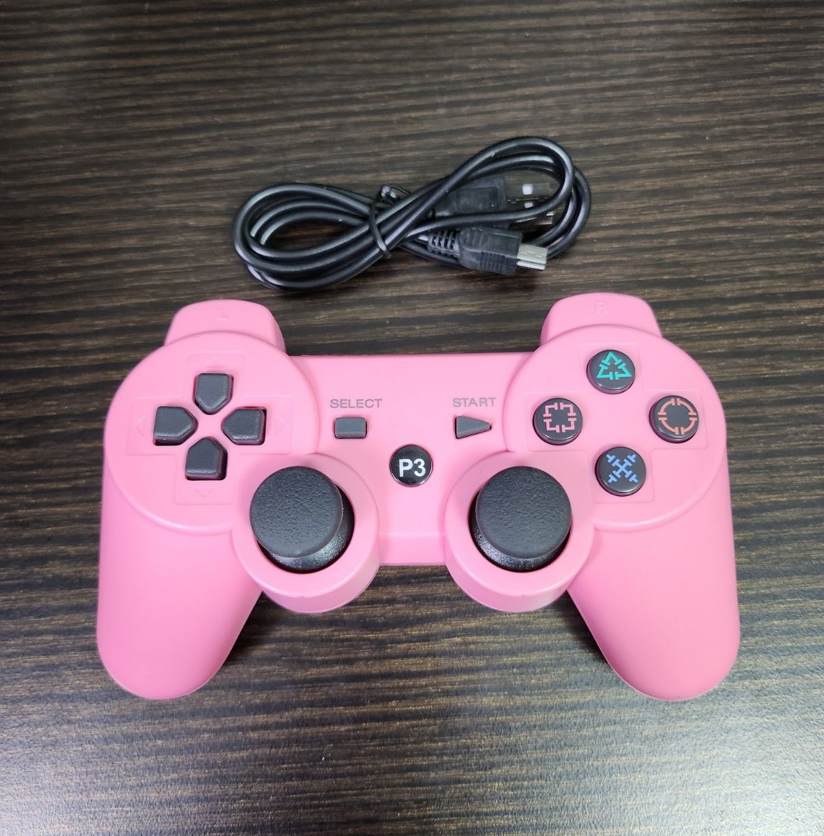 【未使用品】PS3 コントローラー 互換品 プレステ3 PlayStation3 ピンク