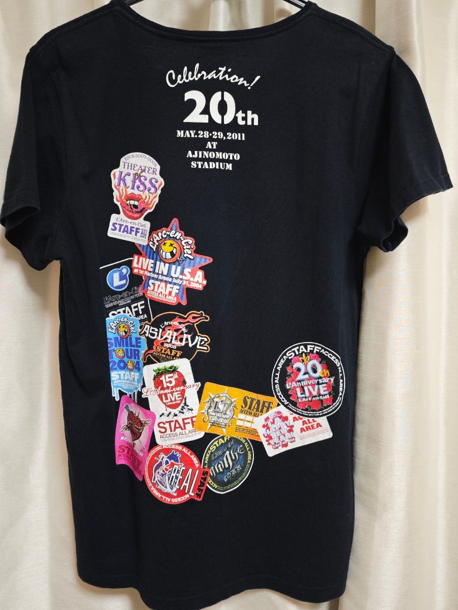 ラルク - 20th L'Anniversary Live パスTシャツ Mサイズ|Yahoo ラルク - 20th L'Anniversary Live パスTシャツ Mサイズ|Yahoo